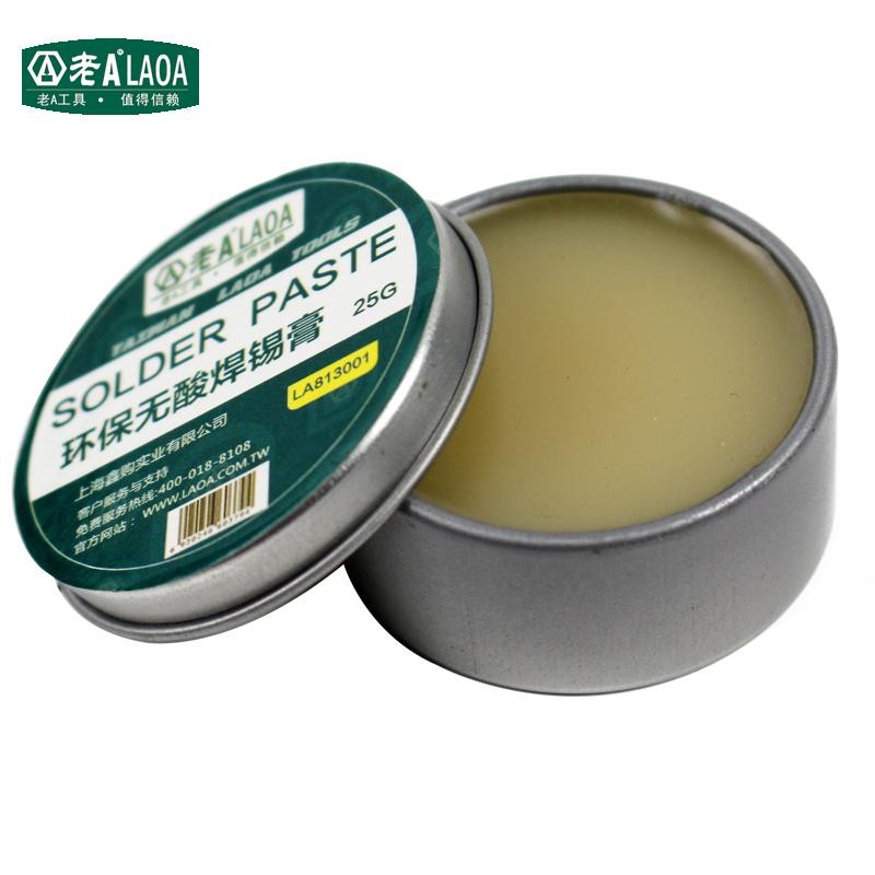 Pasta Flussante Per Saldatura 50g - Rosina Per PCB, Telefoni, Elettronica - Crema Saldante