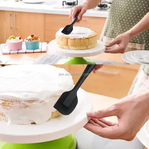 Ensemble de spatules en silicone résistantes à la chaleur, outils de pâtisserie et de cuisson pour barbecue, spatule grattoir - Product Image 5