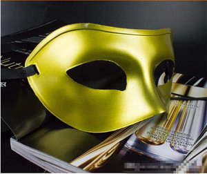 <span class=keywords><strong>Masque</strong></span> de mascarade pour <span class=keywords><strong>homme</strong></span> en vente chaude, déguisement, masques vénitiens, <span class=keywords><strong>masque</strong></span> en plastique demi-visage, plusieurs couleurs au choix - Product Image 4
