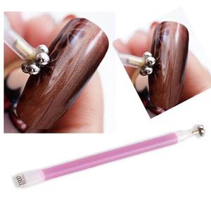 Etiqueta Privada de doble cabeza para uñas, pluma magnética 3D para ojos de gato, esmalte de Gel magnético para uñas, tira de ojos de gato, palo mágico de flores - Product Image 4