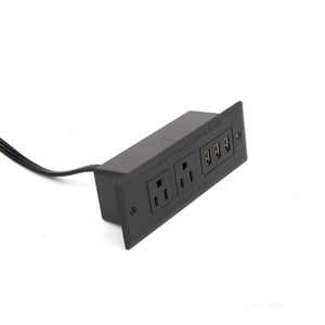 Meilleur Prix extension prise usb avec couvercle en métal plaque - Product Image 4