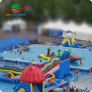 Parc aquatique Portable, cadre de jeu d'été, <span class=keywords><strong>pour</strong></span> adultes, <span class=keywords><strong>piscine</strong></span> - Product Image 6