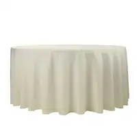 Round Tablecloths for Banquet, Wedding, Outdoor Picnic