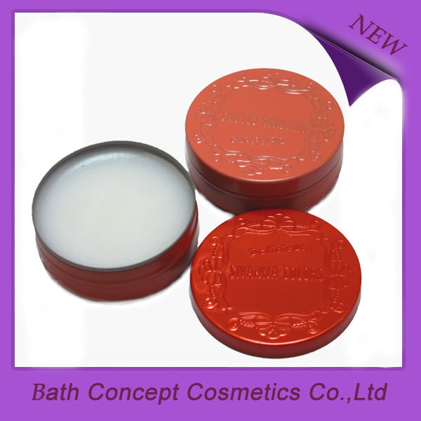 Бальзам для губ контейнер / круглый олова бальзам для губ