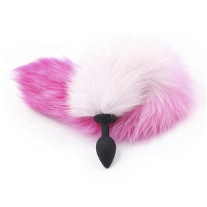 Paslanmaz Çelik <span class=keywords><strong>Anal</strong></span> <span class=keywords><strong>Plug</strong></span> Silikon Butt <span class=keywords><strong>Plug</strong></span> Faux Kuyruk Yetişkin Cosplay Kostüm Aksesuarları S M L - Product Image 5