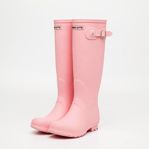 Stivali da Pioggia in Gomma <span class=keywords><strong>Gialli</strong></span> a Tubo Alto per <span class=keywords><strong>Donna</strong></span>, Stile Moda 2017 - Product Image 2