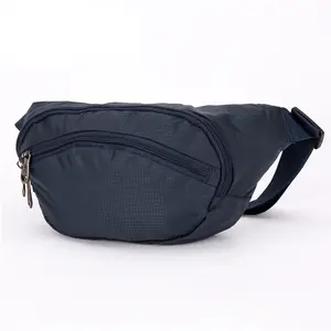 China Suppliers Waterproof Waist Bag Unisex OEM logo Fanny Pack Light Weight Money Hip Bag for Outdoors Workout Casual Running