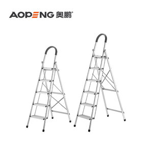 Lightweight Foldable Aluminum <strong>Step</strong> <strong>Ladder</strong> Anti Slip Pedals for Home <strong>Kitchen</strong> Daily Household Tasks - Product Image 4