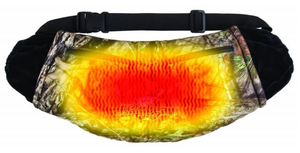 定制标志质量可重复使用防风防水新军绿色远红外5000毫安时电源银行电池加热手套 - Product Image 6