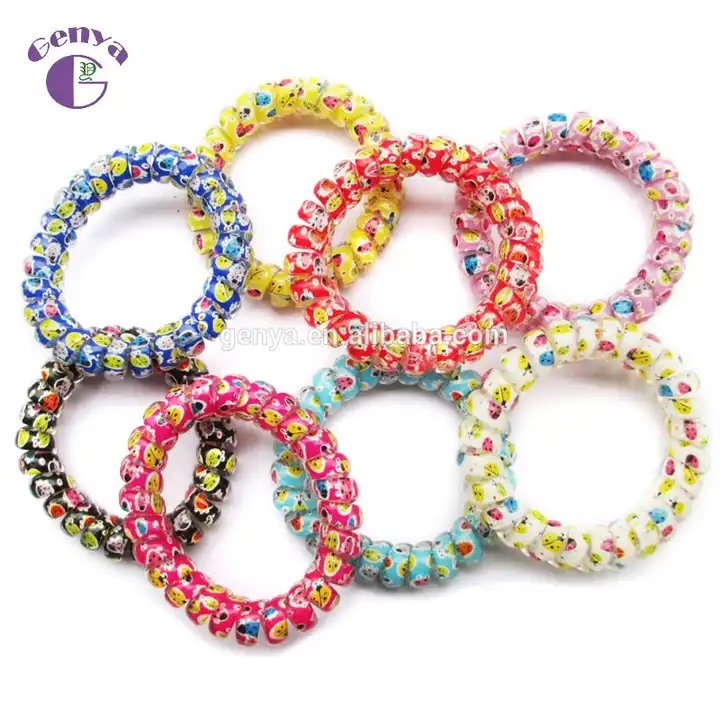 Bobine Spirale Pliante Colorée Nacrée En Plastique, Accessoires Pour  Bricolage De Bracelets, 6 Pièces/ensemble