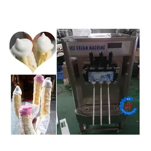 New Snack Maker Soft Icecream Filling Puffing Machine Hollow Tube Corn Puffed Ice Cream Stick Machines