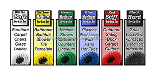 5 Inch Đường Kính vàng màu Khoan Powered Chà Bàn Chải/khoan đính kèm bàn chải - Product Image 5