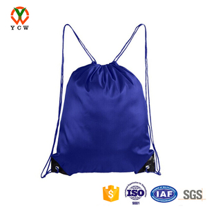210d polyester ba lô túi dây rút túi tote với pvc gia cố góc - Product Image 6