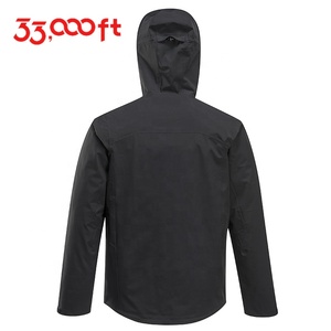 Waterproof Windproof <strong>Black</strong> Glod <strong>Windbreaker</strong> Blank Mens Jacket Custom <strong>Windbreaker</strong> - Product Image 3