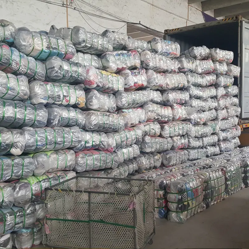 Cheap price 100 kg per bale sorted used clothing bales mixed for sale