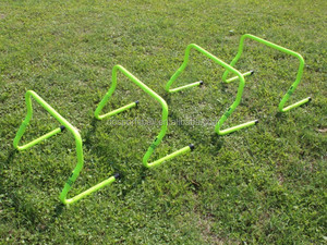 Có thể gập lại đào tạo bóng đá tốc độ trở ngại, điền kinh 6 "12" điều chỉnh nhanh nhẹn trở ngại, thể thao trở ngại - Product Image 5