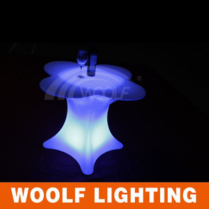 led que brilla intensamente forma <span class=keywords><strong>de</strong></span> la flor mesa <span class=keywords><strong>de</strong></span> café - Product Image 1