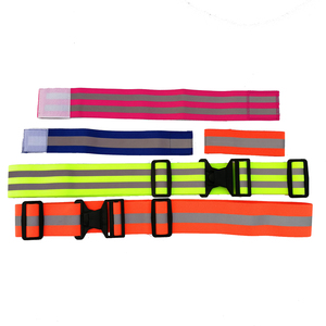 Huỳnh Quang Chạy Đàn Hồi Vải Phản Quang Ban Nhạc Dây Đeo Cổ Tay Armband - Product Image 4