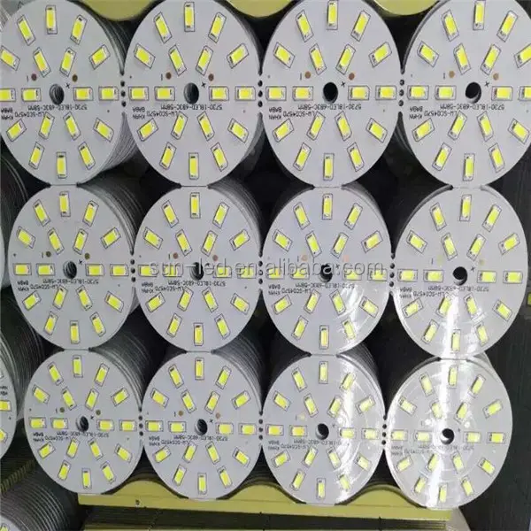 Aluminum LED Bulb PCB, SMD5730 LED PCB With Epistar LED Chip