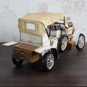 1911 американский стиль лофт, винтажная железная модель в масштабе 1:12, игрушечный автомобиль, винтажное украшение, античные старые металлические поделки для дома и офиса, Декор - Product Image 3