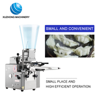 Máquina Automática de Acero Inoxidable para Hacer Gyoza Japonesa, Máquina de Sobremesa Pequeña para Rellenar Dumplings, Pelmeni y Pierogi, de Alta Capacidad