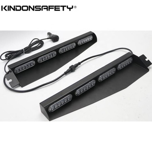 Lumières stroboscopiques LED pour voiture, lumière d'urgence, 48W, <span class=keywords><strong>Flash</strong></span> d'avertissement, <span class=keywords><strong>pare</strong></span>-<span class=keywords><strong>brise</strong></span>, barre lumineuse, rouge, bleu, ambre, LTD848 - Product Image 2