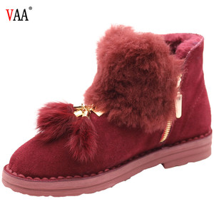 visón fuera barato Suede vino color señoras <span class=keywords><strong>Sorel</strong></span> <span class=keywords><strong>nieve</strong></span> <span class=keywords><strong>botas</strong></span> zapatos, mujeres invierno <span class=keywords><strong>nieve</strong></span> <span class=keywords><strong>botas</strong></span> - Product Image 1