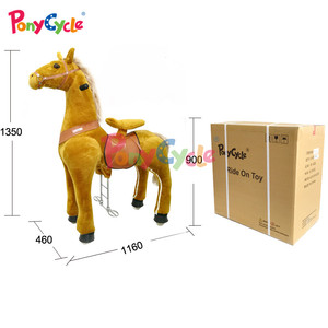 Большой велосипед PonyHorse Механическая лошадь игрушка лошадь на колесах - Product Image 1