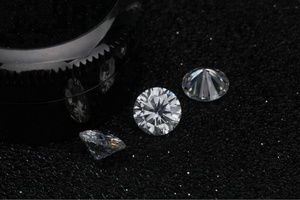 6.50mm bianco macchina di forma di taglio rotondo <span class=keywords><strong>pietra</strong></span> naturale Cz gemme per gioielli - Product Image 6