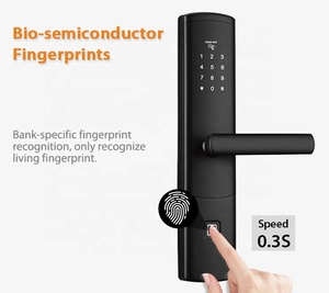 <span class=keywords><strong>Vida</strong></span> inteligente biométrico eléctrica cerradura <span class=keywords><strong>de</strong></span> la puerta mango WiFi control remoto <span class=keywords><strong>de</strong></span> madera/puertas <span class=keywords><strong>de</strong></span> seguridad - Product Image 2