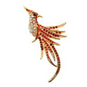 Phoenix strass brosche kristall vogel brosche tier brosche pin