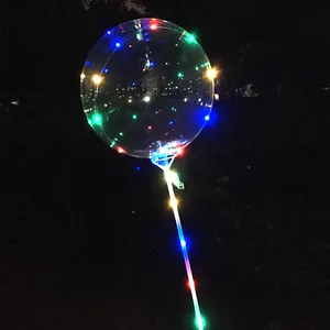 2019 Hot Sale Custom Inflatable Latex Flash Led Balloon Light Helium Balloon