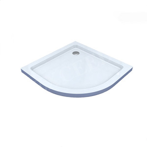 60x28 curva de piedra de imitación de <span class=keywords><strong>resina</strong></span> <span class=keywords><strong>ducha</strong></span> bandeja Base - Product Image 1