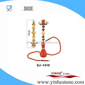 Comercio al por mayor shisha hookah pipe, personalizar piedra shisha piezas hechas de jade amarillo - Product Image 1