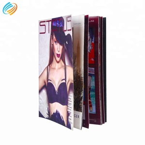 China Custom <strong>A4</strong> Coloring <strong>Glossy</strong> Advertising <strong>Magazine</strong> Book Printing Service - Product Image 3
