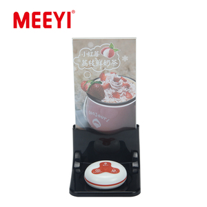 Meeyi — système d'appel sans fil pour serveur, bouton avec support de Table et porte-Menu - Product Image 5