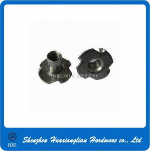 DIN1624 Stainless Steel Three Four Prongs Locking <strong>Tee</strong> Claw <strong>Nut</strong> for Furniture Healthcare Mining Applications - Product Image 6