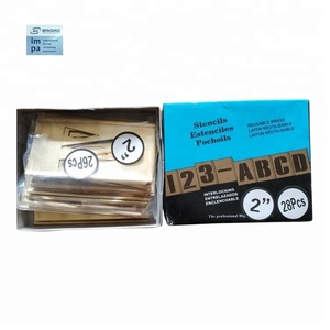 STENCIL LETTERA E LA FIGURA SET IMPA 613143 LA NAVE <span class=keywords><strong>NEGOZIO</strong></span> - Product Image 1