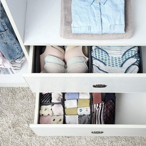 Large Foldable Closet Divider <strong>Drawer</strong> <strong>Organizer</strong> for Storage for <strong>Underwear</strong> Clothes Bras Socks Ties and Other Items - Product Image 4