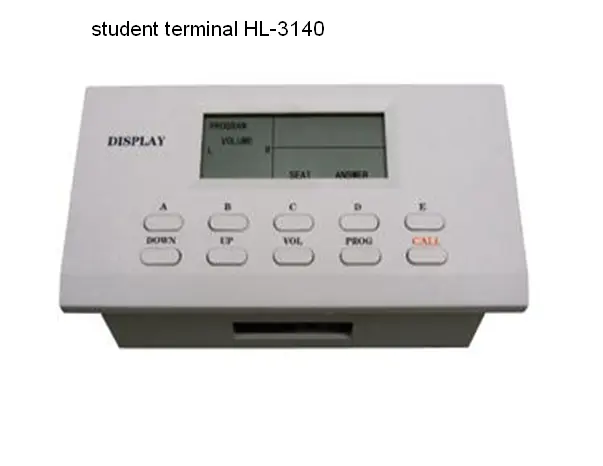 Language Learning Lab equipment listen and chat freely