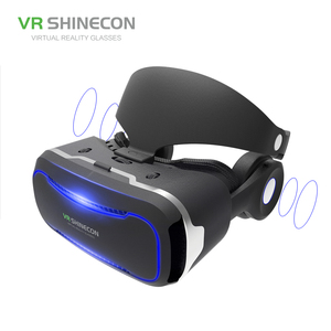 منتجات مبتكرة أكثر مبيعًا سماعات رأس vr مع سماعات أذن لمشاهدة فيلم vr ثلاثي الأبعاد وألعاب ألعاب VR - Product Image 5