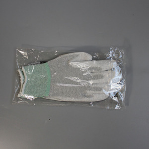 Guantes antiestáticos de alta calidad con revestimiento de Pu, guantes de trabajo cómodos de punto de poliéster - Product Image 4