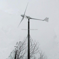 Éolienne domestique FD4-3kw avec système de réseau 230v 380v