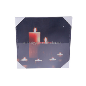 La vela fotografía patrón pinturas de arte sobre <span class=keywords><strong>lienzo</strong></span>, pintura al óleo sobre <span class=keywords><strong>lienzo</strong></span> - Product Image 1