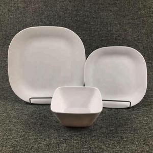 Melamine <strong>square</strong> shape <strong>dinner</strong> <strong>set</strong> - Product Image 1