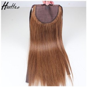 ผมหางม้า100% ผมมนุษย์แบบมีสายดึงผมหางม้าที่ปลอดภัยมากที่สุด - Product Image 3