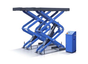 Lift ciseau protable pont elevateur machine à pneu balanceur - Product Image 4