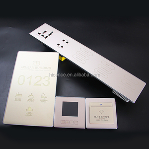 Placa electrónica con número de puerta para habitación de hotel, LED - Product Image 5