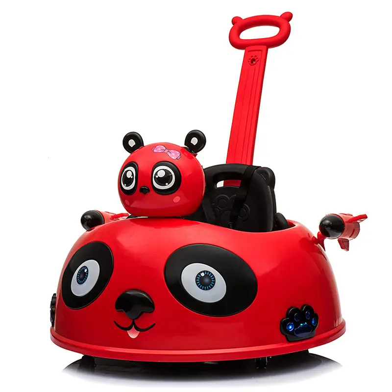 6v7 배터리 powered/remote control/baby 수; 사이즈245 & # ride on/panda style music 빛/children 회전 360 degree toy/kids electric car