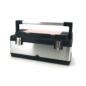 Hộp Đựng Dụng Cụ Tiện Dụng Bằng Nhựa Không Gỉ Có Thể Khóa 23 Inch Với Khay Đựng Dụng Cụ Tháo Rời Nhiều Ngăn - Product Image 1